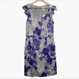 Ann Taylor LOFT Sleeveless Floral Sheath Dress